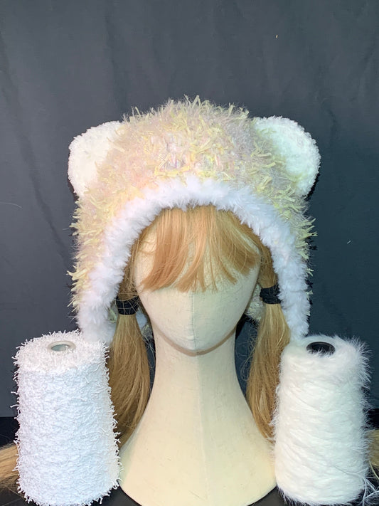 HoneyBear Earflap Hat | Handmade Winter Accessory