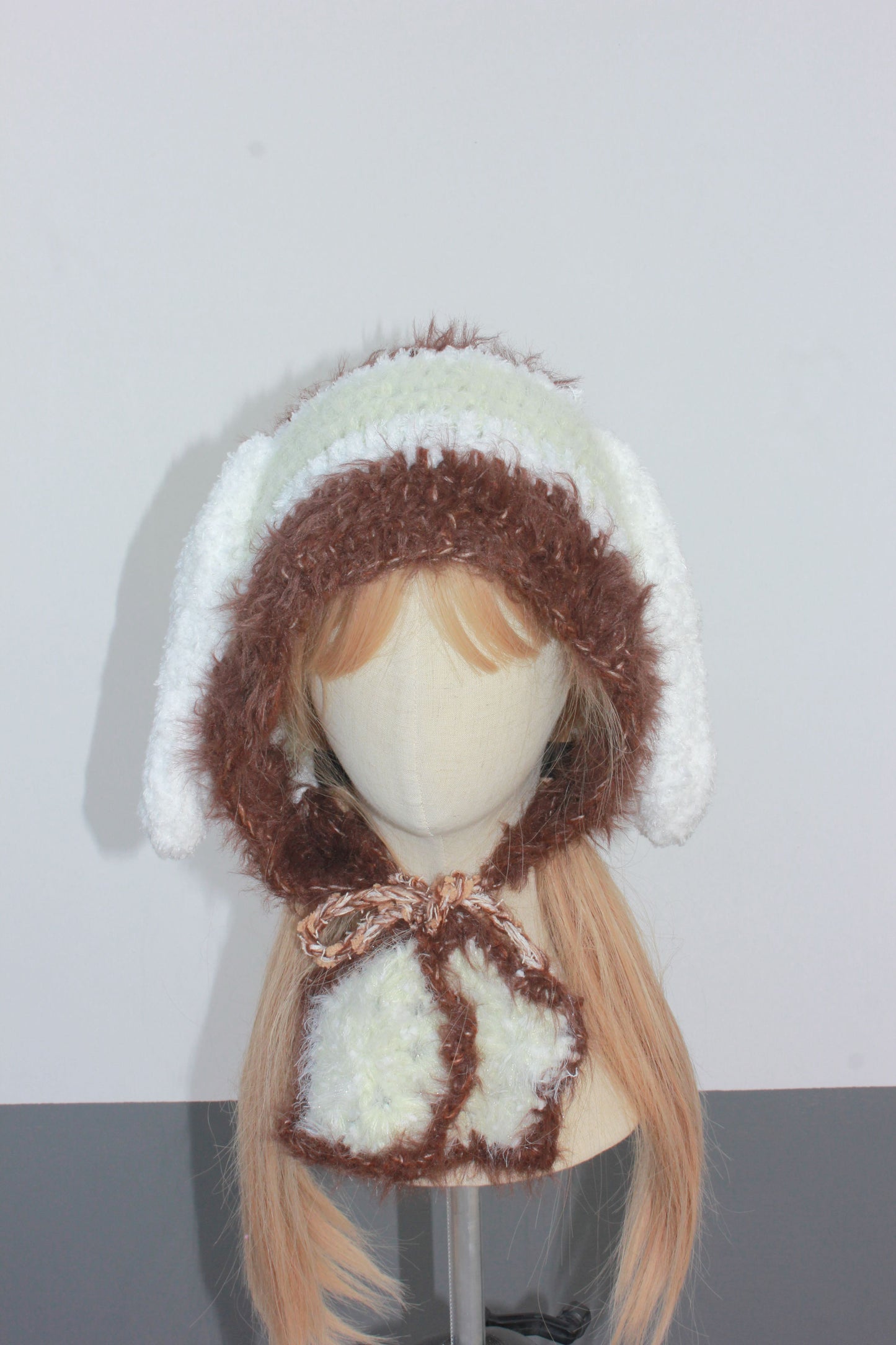 Starry Bunny Ear Hat | Whimsical Winter Accessory | Handmade Gift for Her