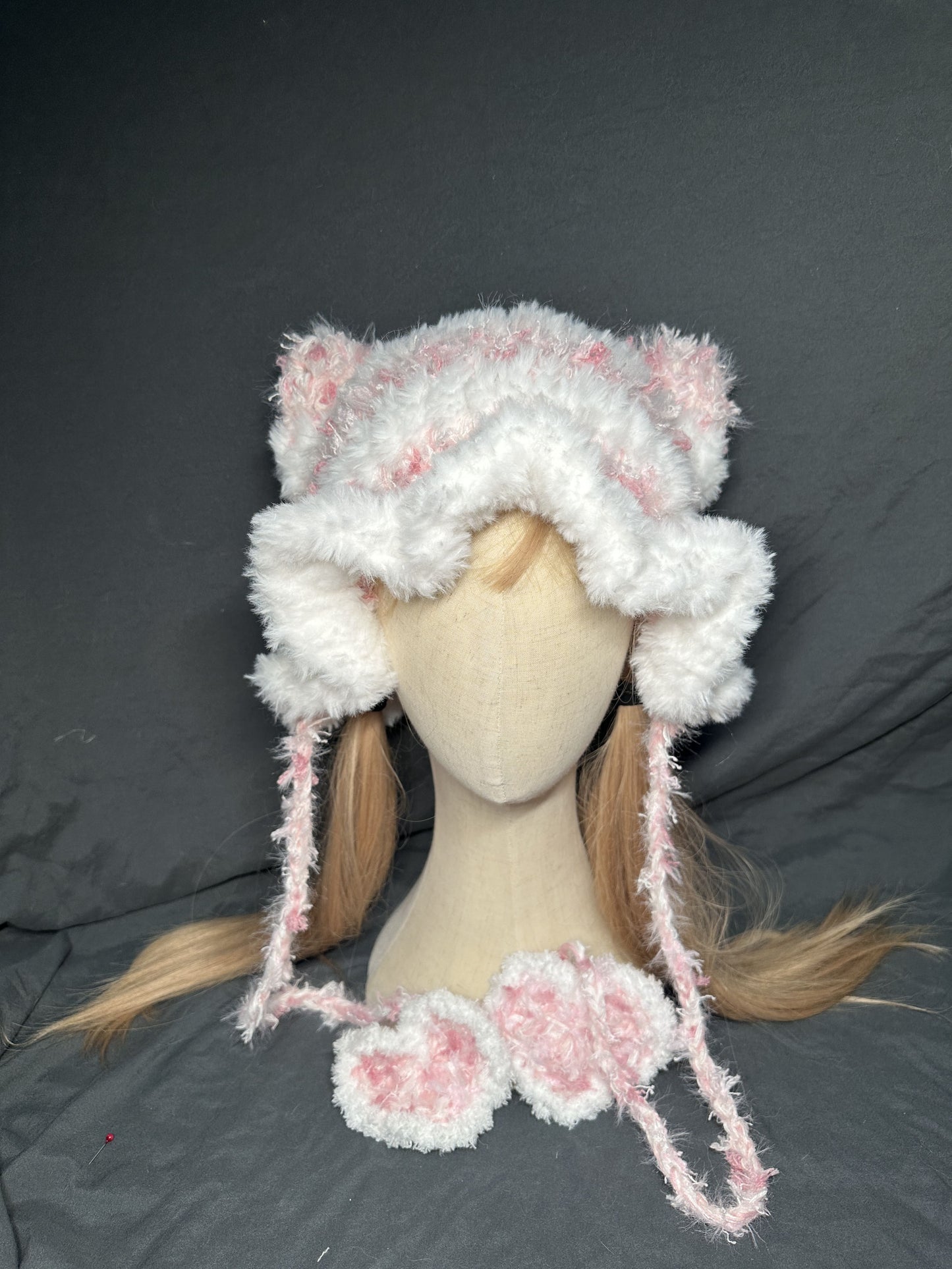 Sweetheart Cat Ear Hat | Cozy & Whimsical Winter Accessory