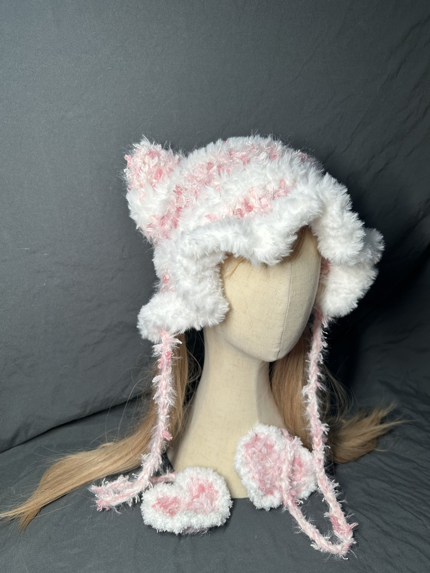 Sweetheart Cat Ear Hat | Cozy & Whimsical Winter Accessory