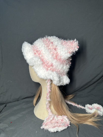 Sweetheart Cat Ear Hat | Cozy & Whimsical Winter Accessory