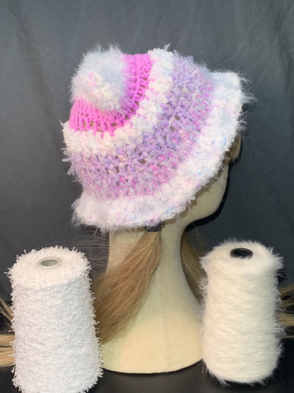 Moonlit Cat Hat | Whimsical Winter Accessory